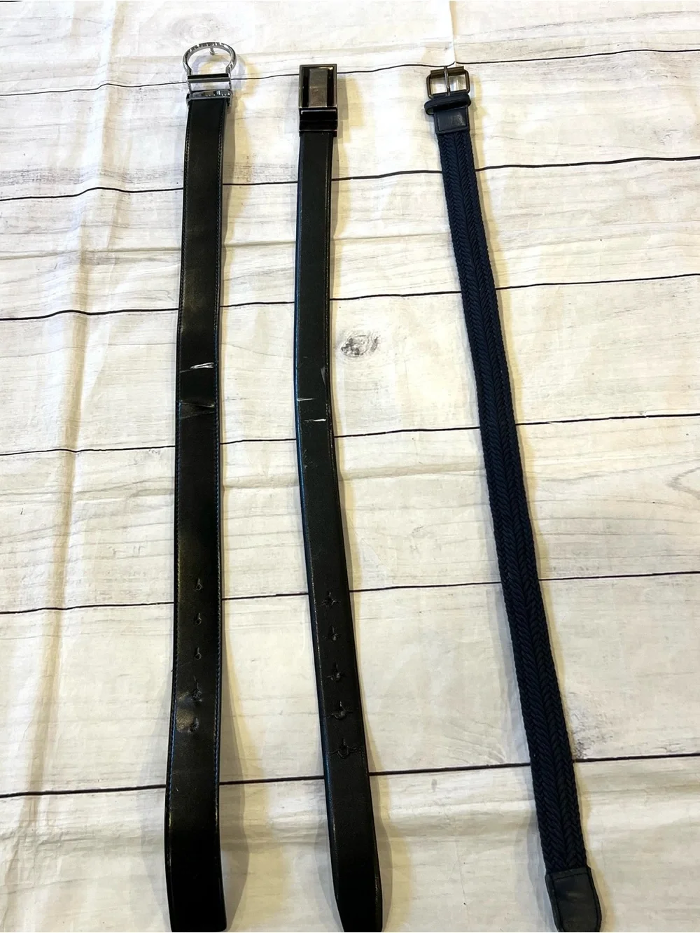Bundle of 3,Boys Belts